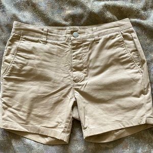 BONOBOS Beige Shorts - Size 31